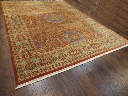 Full view of Mamluk Oushak Natural Dye rug