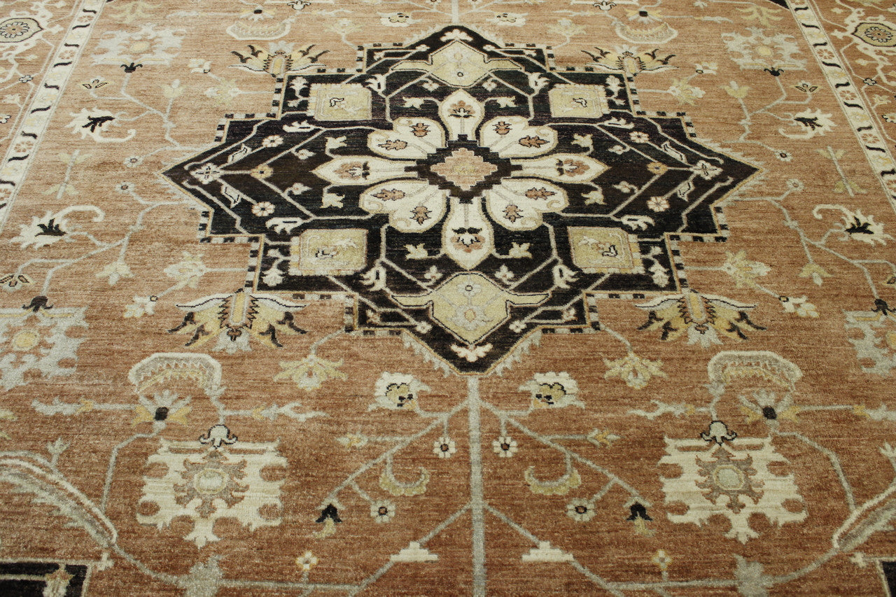 Full view of Tribal Fine Sherapi rug