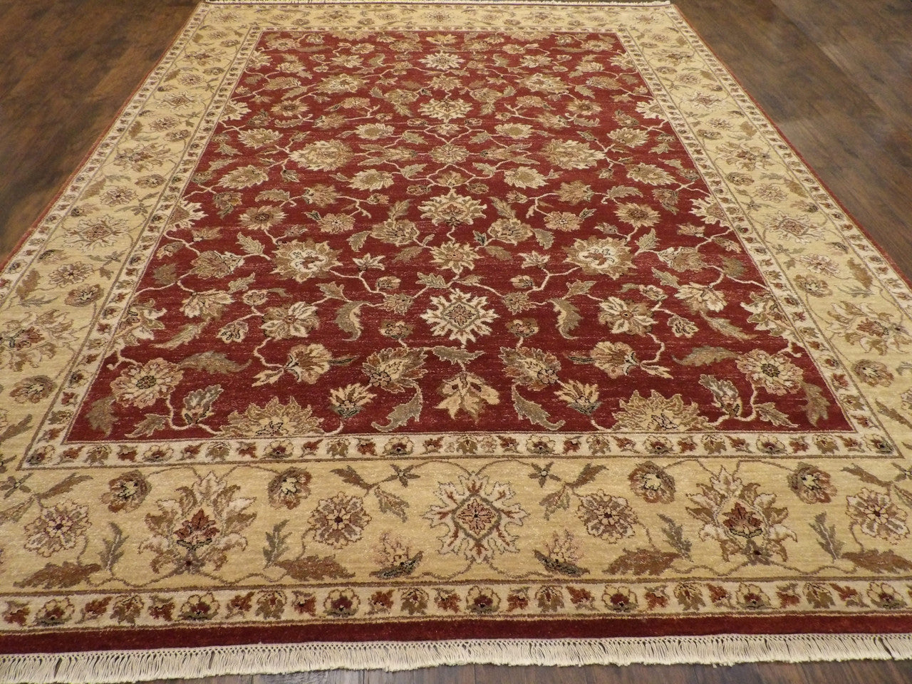 Agra Ziegler rug corner detail