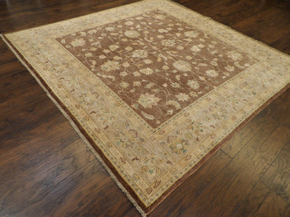 Full view of Oushak Chobi Wash rug