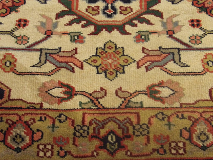 Turkish Weave Ziegler rug border detail