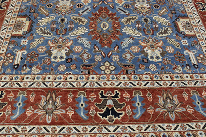 Back of Traditional Fine Sherapi hand-knotted rug