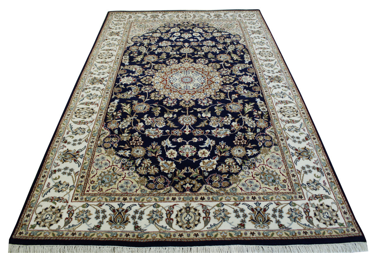 Traditional Fine Nain pattern detail