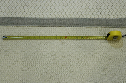 Modern Braided Plain Design rug corner detail