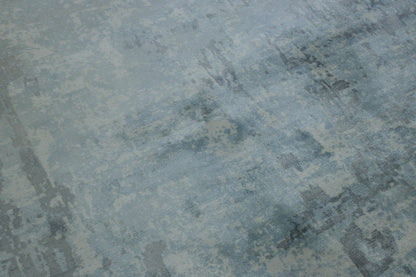 Modern Abstract Design rug corner detail