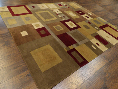 Full view of Modern Geometrical Design rug