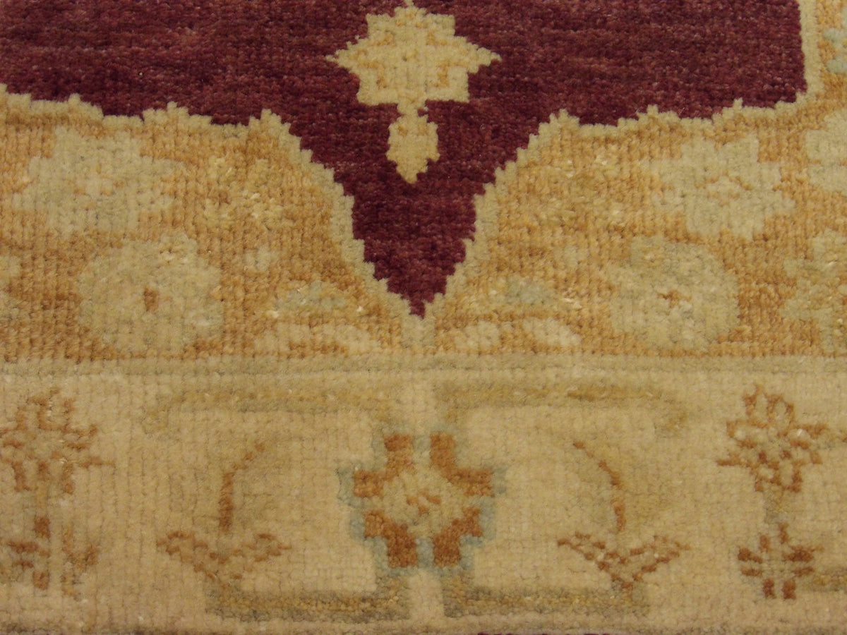Oushak runner border detail