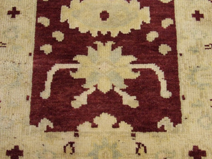 Oushak rug border detail