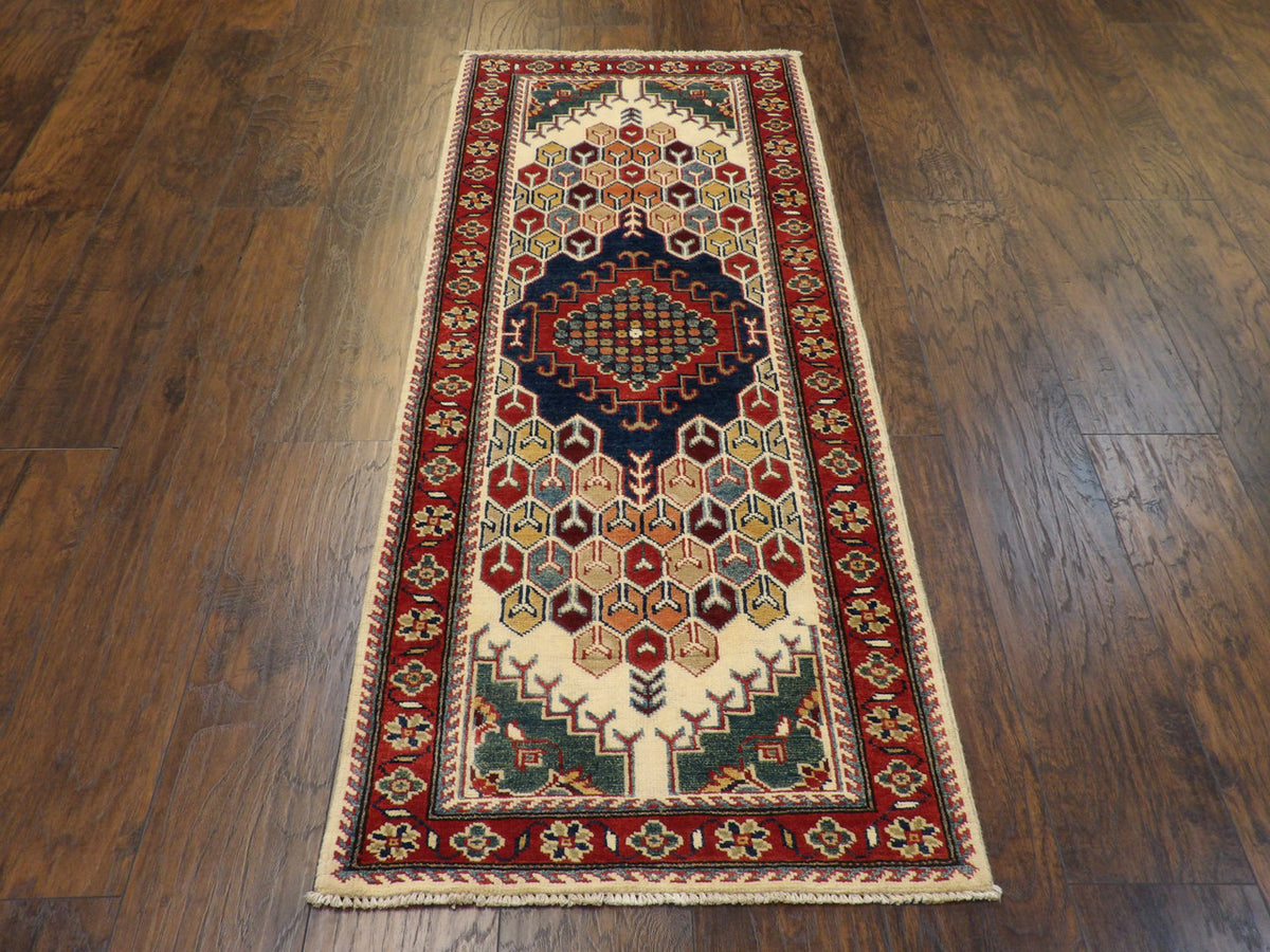 Kazak runner end detail