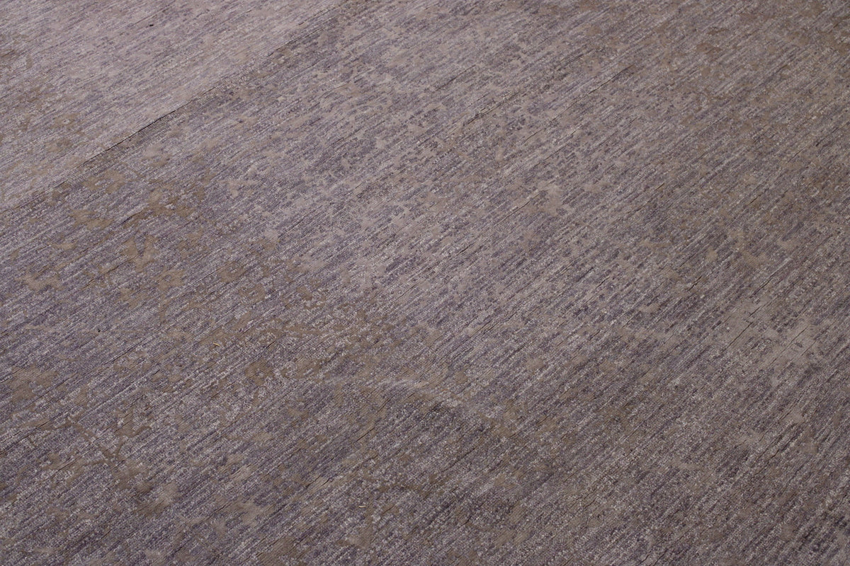 Oushak Bamiyan rug border detail