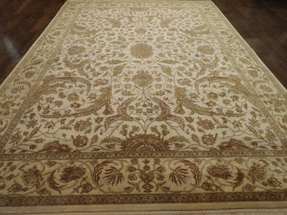 Fine Kashan Tie Dye rug corner detail