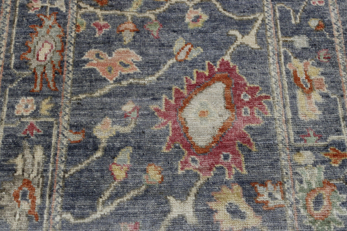 Full view of Oushak Colorful Chobi rug