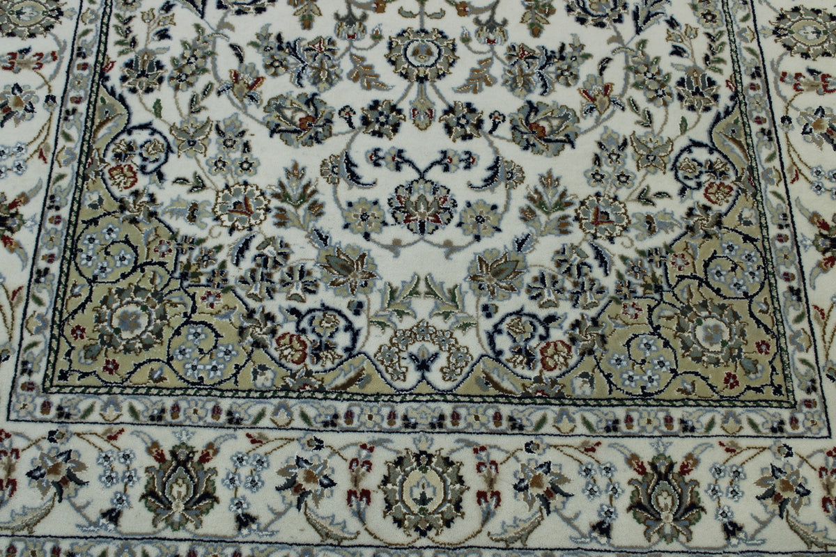 Full view of Traditional Fine Nain rug