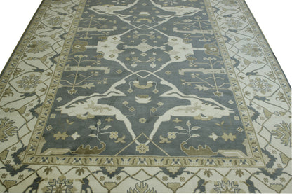 Full view of Oushak Ziegler rug