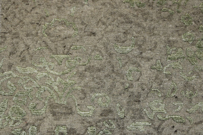 Full view of Transitional Abstract Broken Design rug