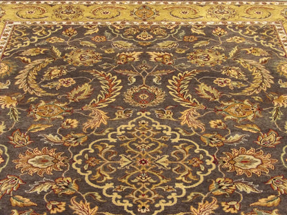 Back of Ziegler hand-knotted rug