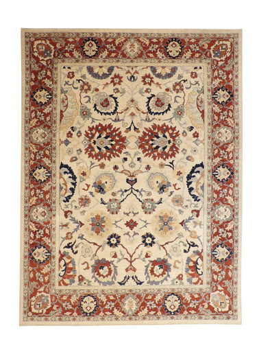 Tribal Fine Sherapi Wool Hand knotted Rug 9x12 - b-113