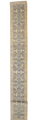 Oushak Indo Zigler Wool Hand Knotted Rug 3.0x20.0 -b-145