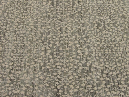 Back of transitional hand-knotted rug