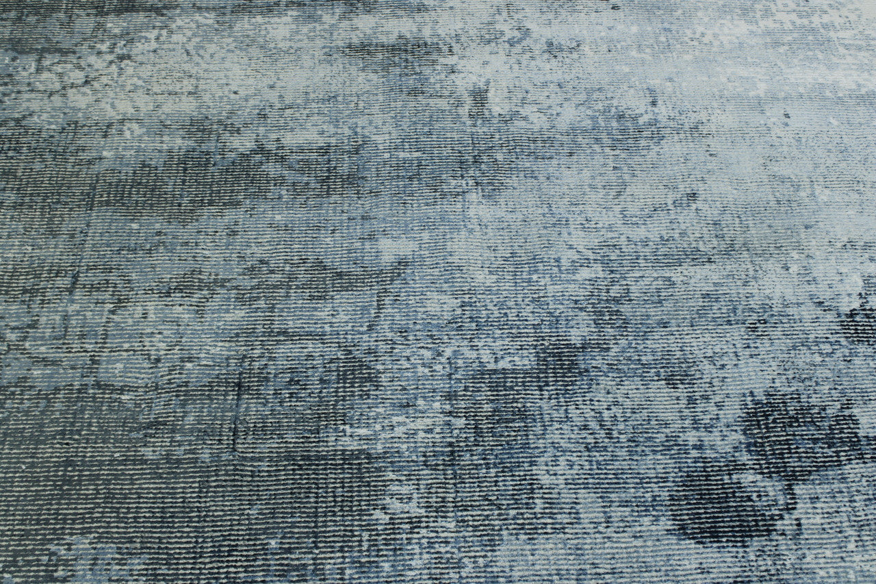 Modern Abstract Design rug corner detail