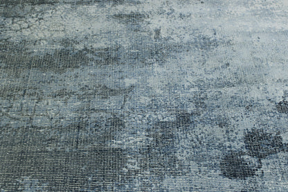 Modern Abstract Design rug corner detail