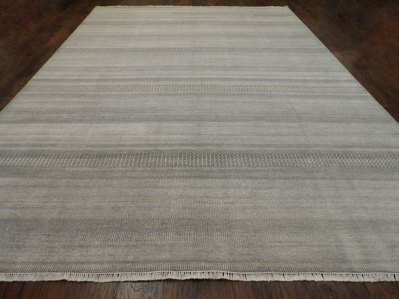 Modern Grass rug corner detail