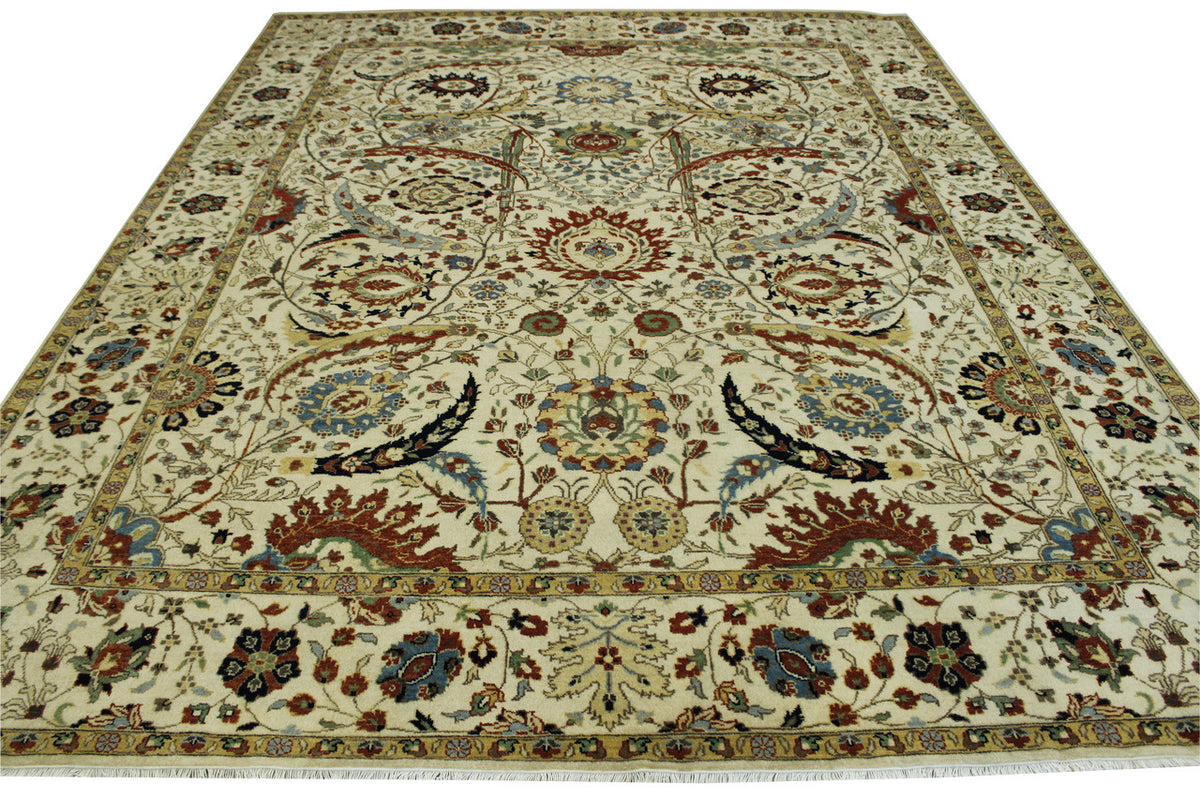 Full view of Traditional Fine Sherapi rug