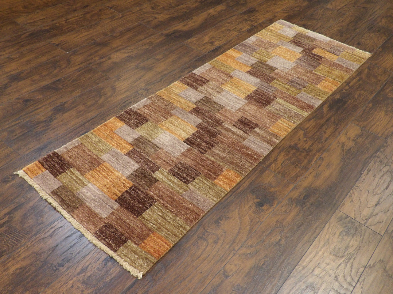 Modern Gabbeh pattern detail