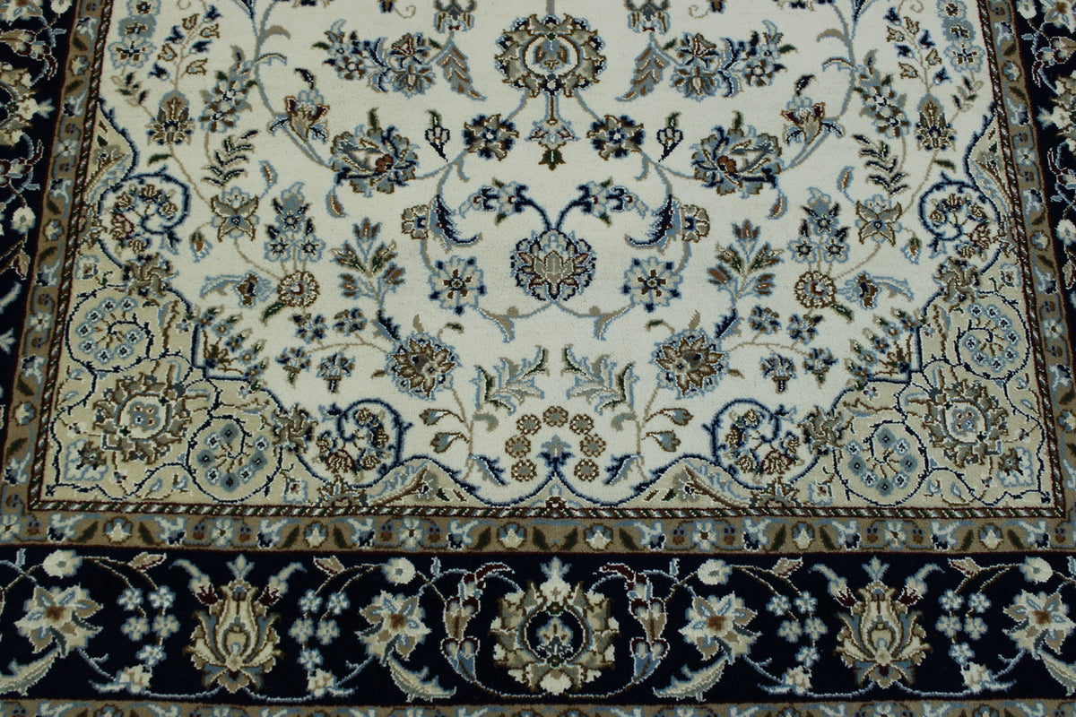Full view of Traditional Fine Nain rug