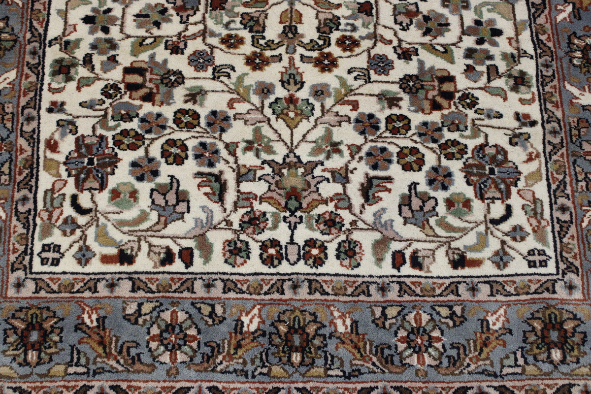 Back of Traditional Heraki Design hand-knotted rug