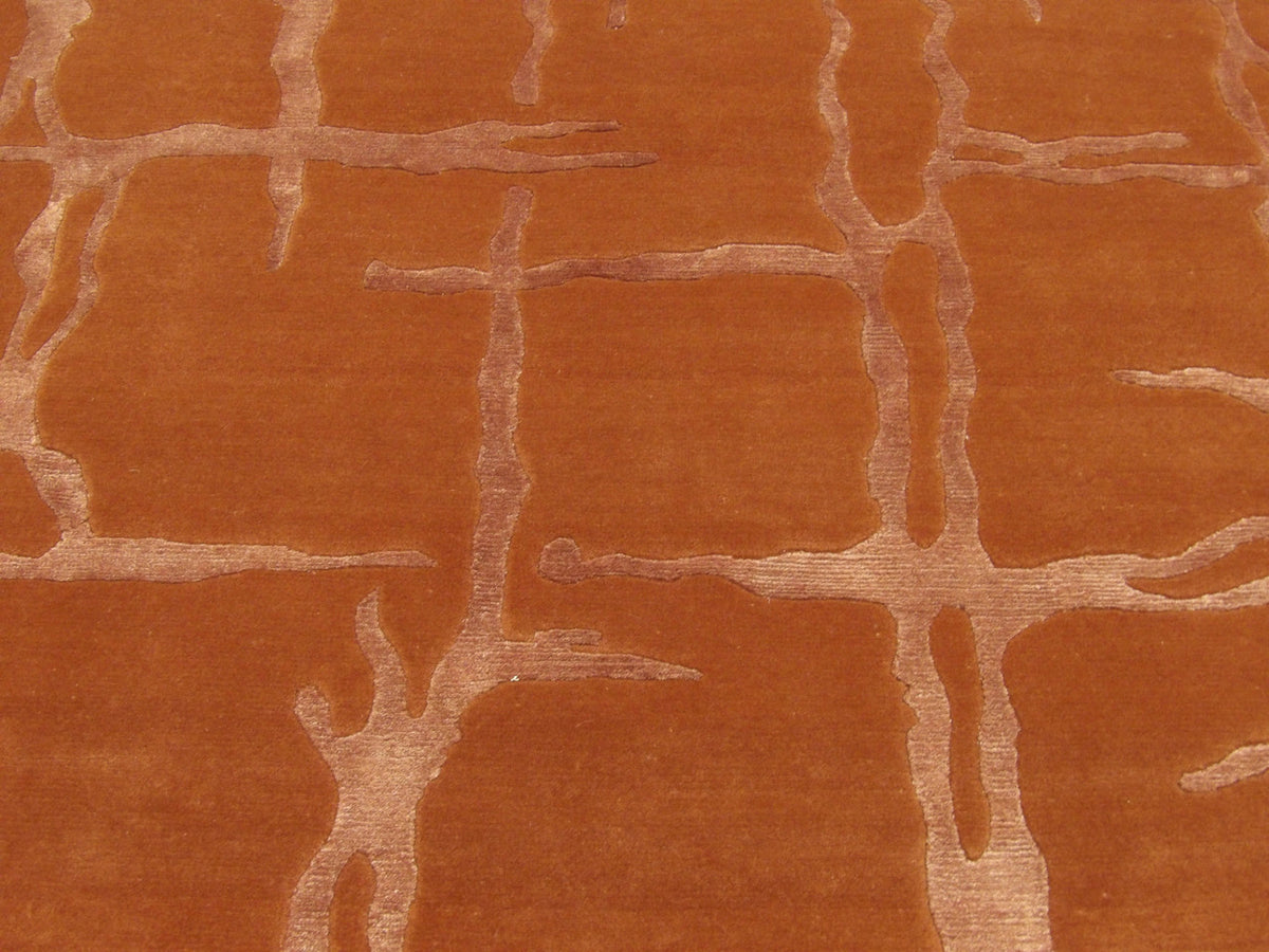 Wave rug border detail