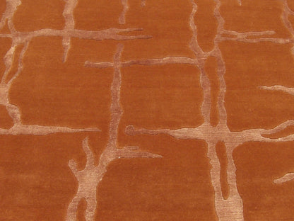 Wave rug border detail