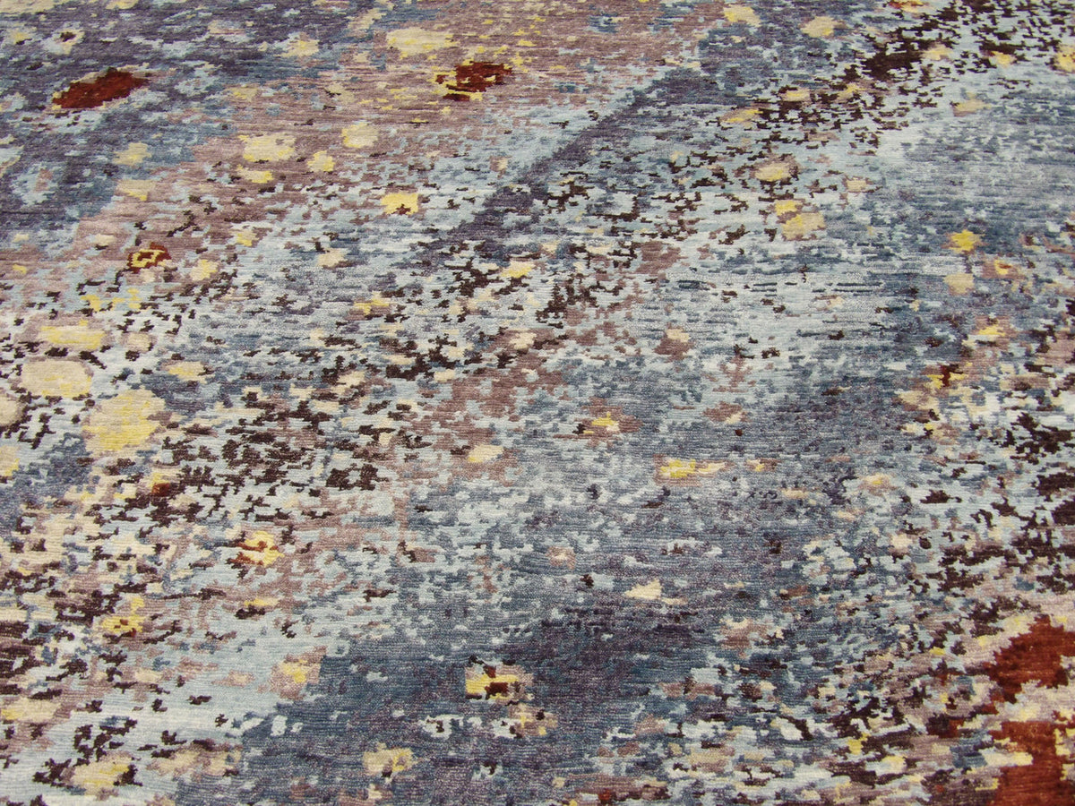 Marble rug border detail