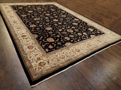 Full view of Fine Persian Kashan rug