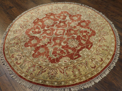 Full view of Jaipur Kashan round rug
