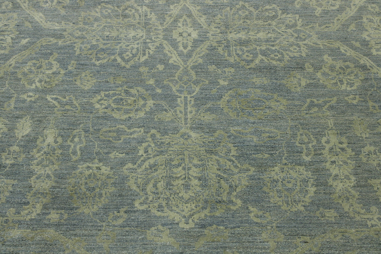 Full view of Oushak Bamiyan Chobi rug