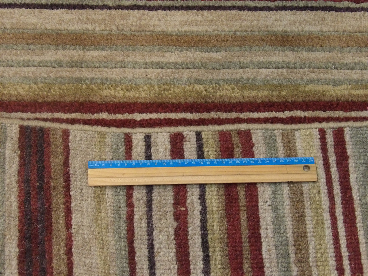 Multi-Color Modern rug in room setting
