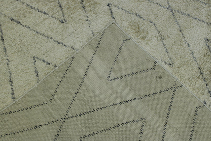 Tribal Moroccan Tulu Design rug corner detail