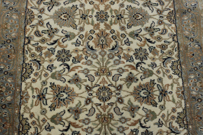 Persian Mashad rug corner detail