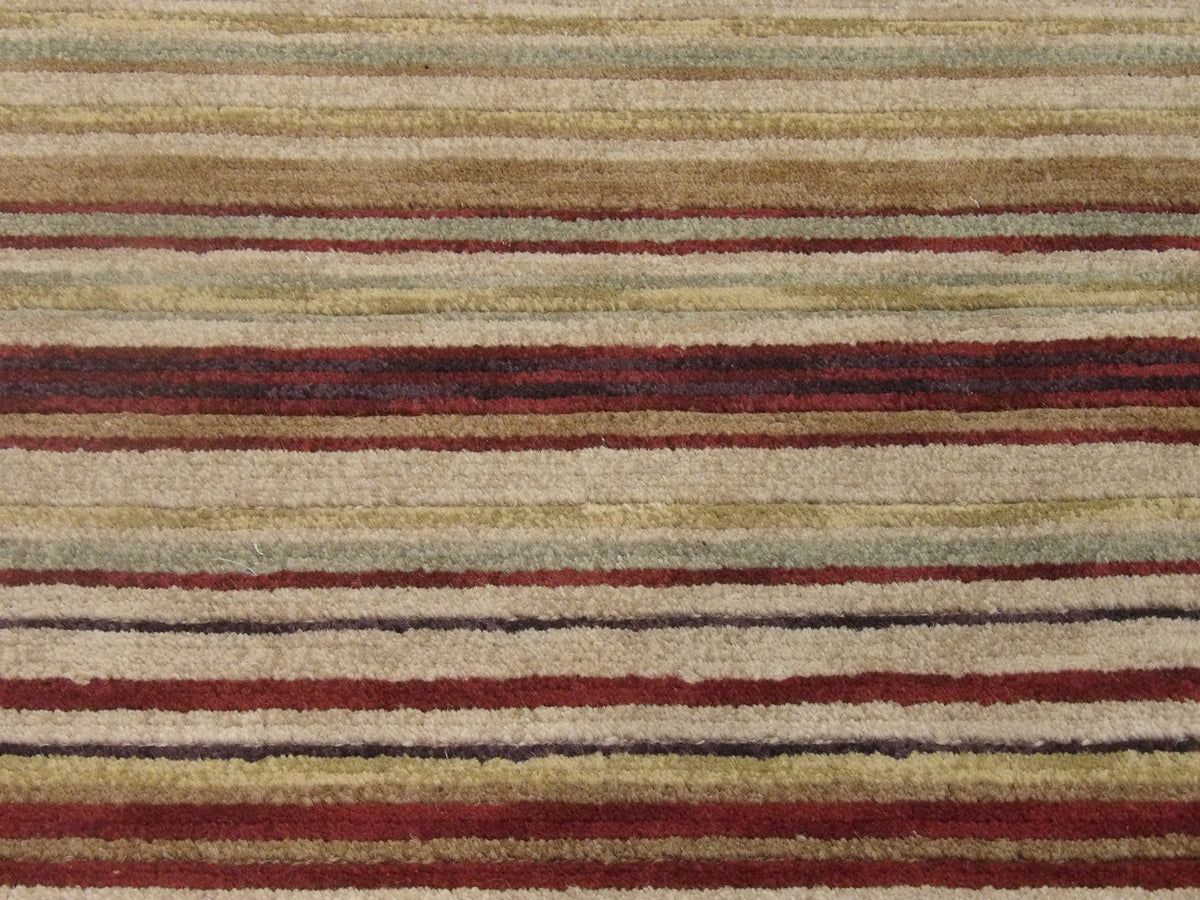 Back of Modern hand-knotted rug