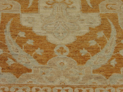 Oushak Chobie runner edge and fringe detail