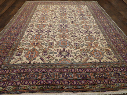 Antique Sparta rug corner detail