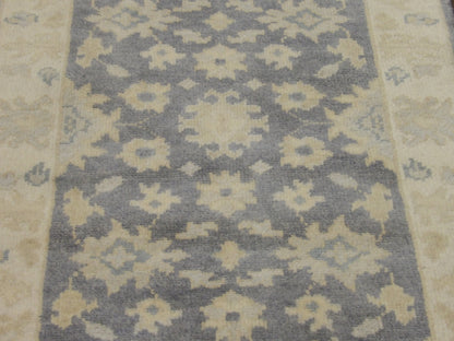 Full view of Wash Turk Oushak rug
