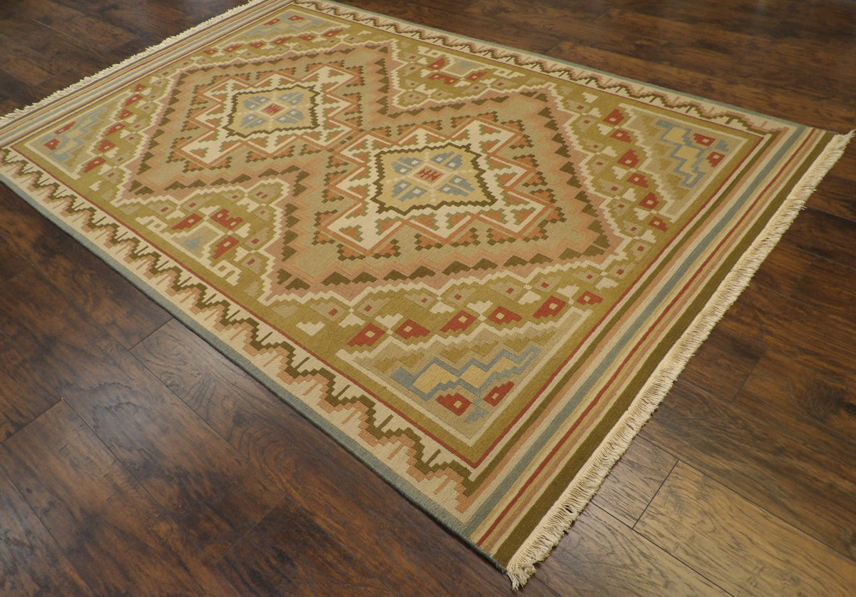 Full view of Tribal Soumak rug