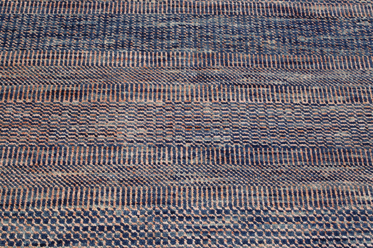 Modern Grass Design rug corner detail