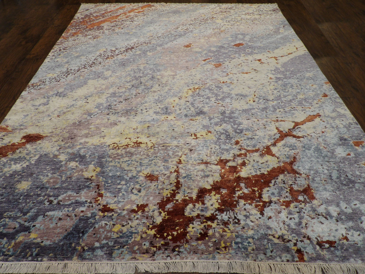 Marble rug corner detail