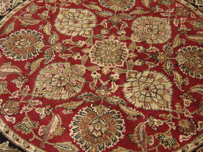 Jaipur Kashan Antique Wash rug border detail