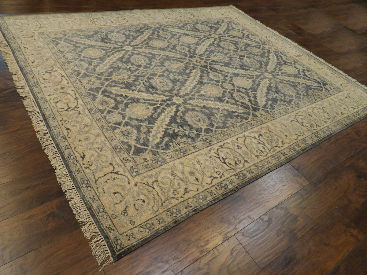 Full view of Turk Oushak Natural Dye rug
