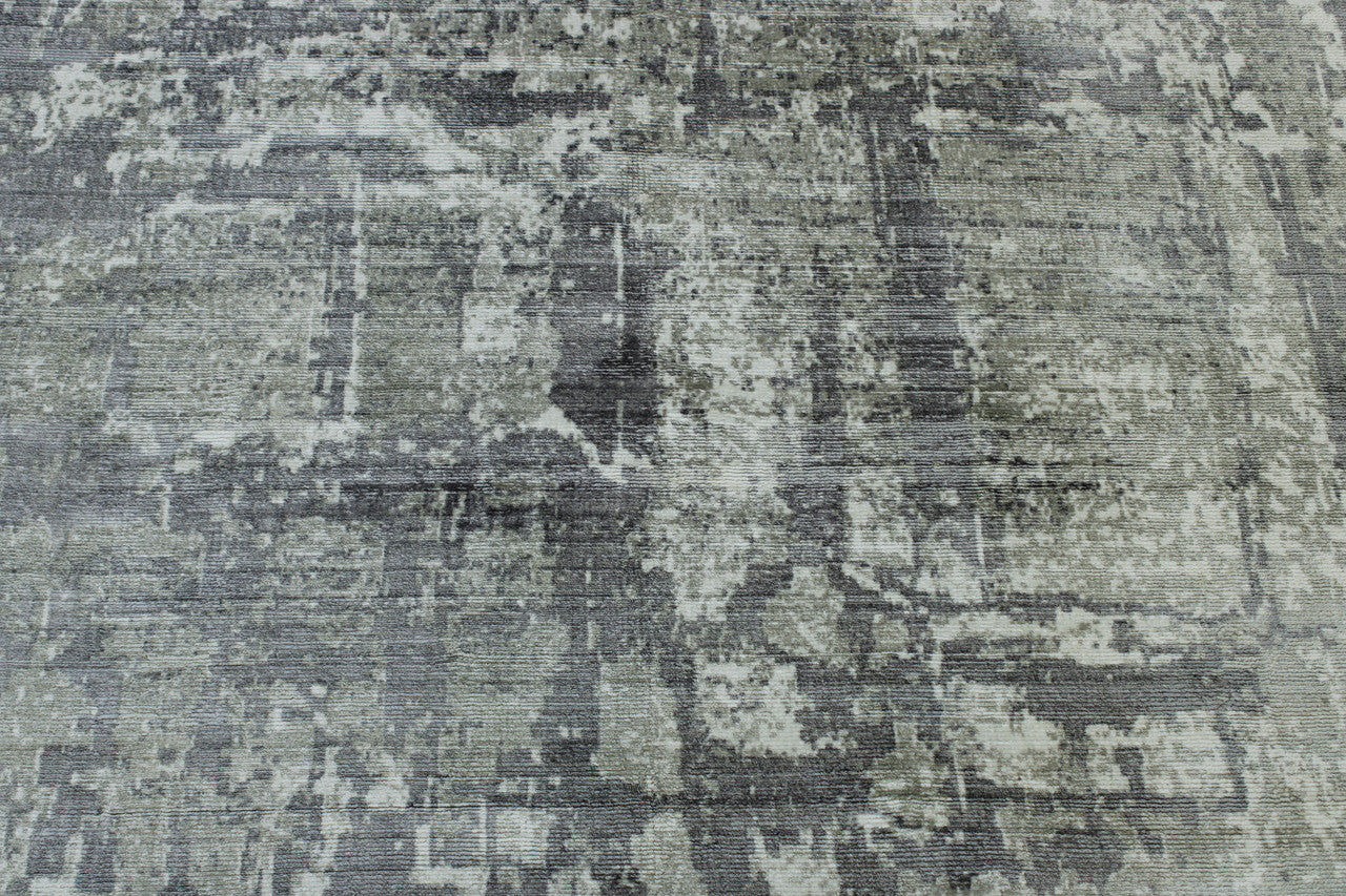 Modern Abstract Design rug corner detail