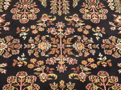 Back of Fine Persian Sharookh hand-knotted rug